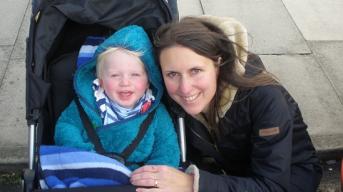 Emma with son Joel