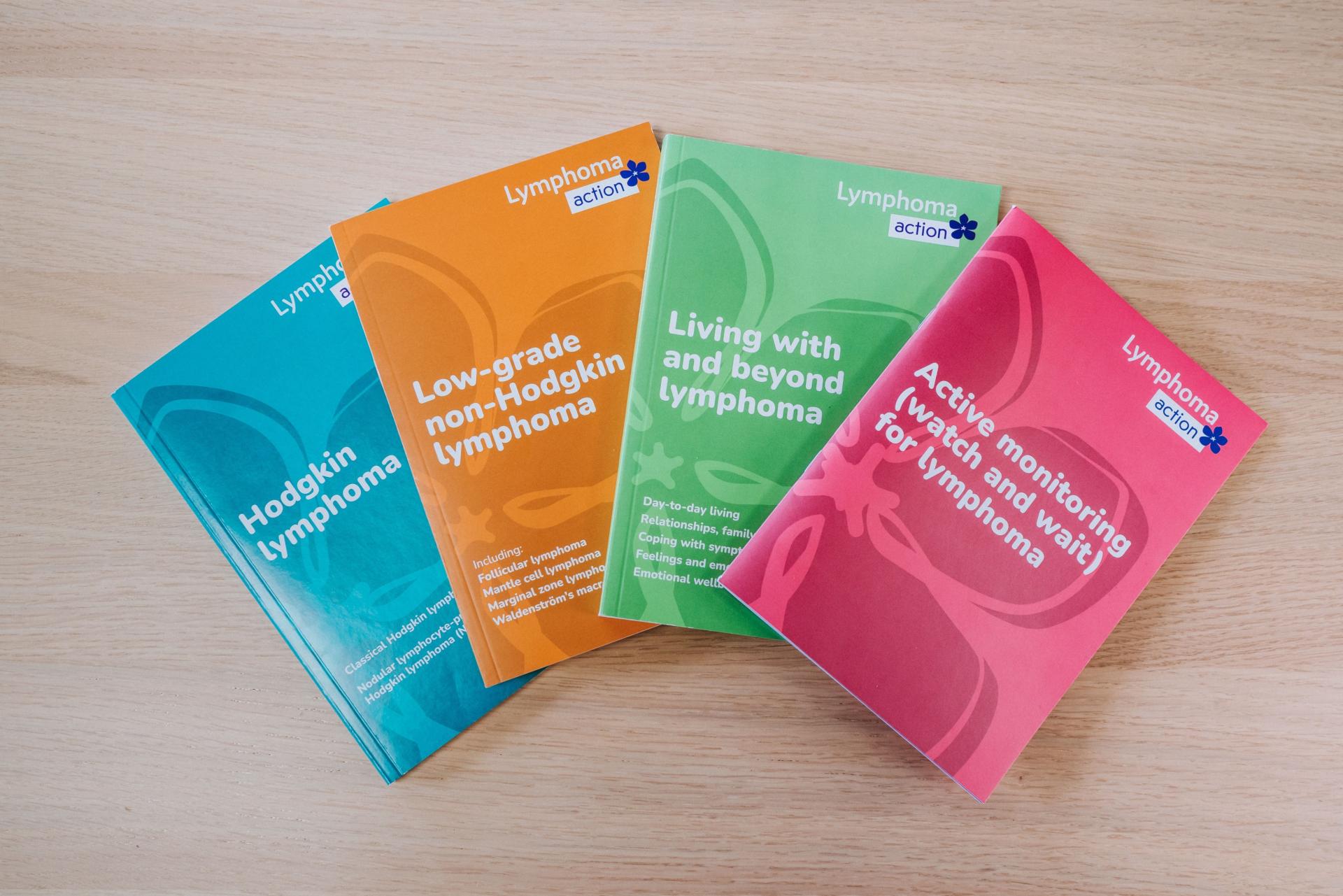 Set of Lymphoma Action books