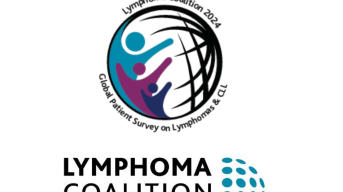 Logos of the Lymphoma Coalition and its global survey