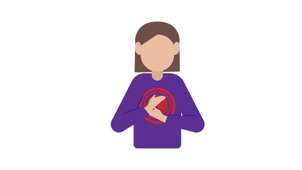 Chest symptoms icon