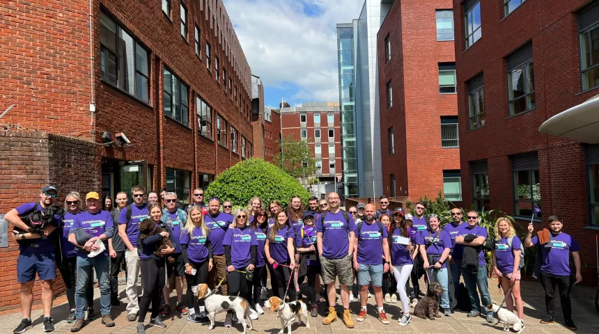 Corporate Team sponsored walk