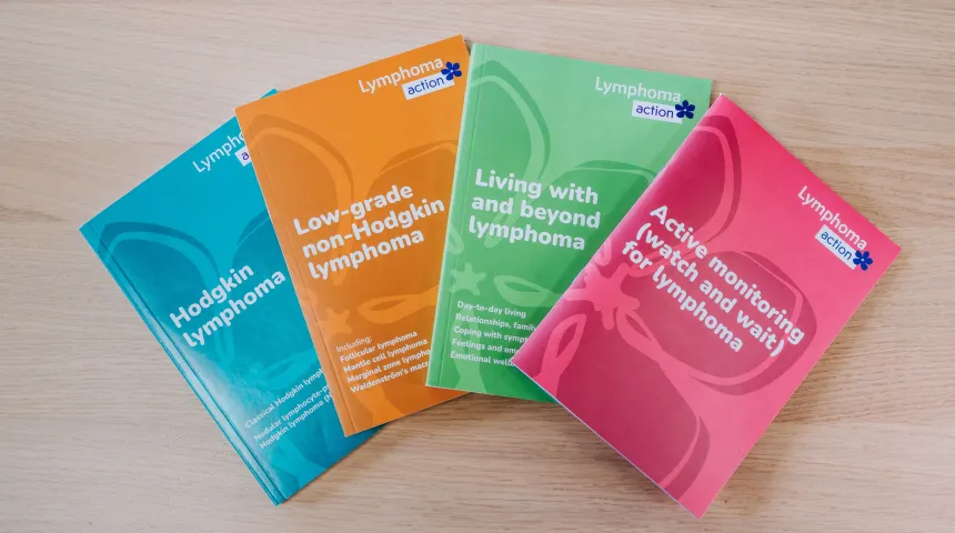 Set of Lymphoma Action books