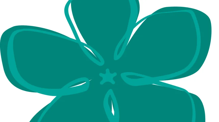 Teal periwinkle